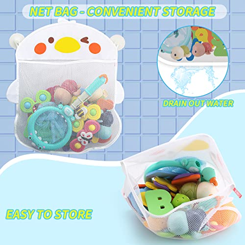 Lzzapj Baby Bath Toys For Toddlers 1-3, Kid Bathtub Toy With 36 Foam Bath Letter & Number, Fishing Games With Fish Net, Water Pool Toy With Storage Bag, Shower Toy Gift For Boy Girl Infant 1 2 3 4 5 6 #TOP1