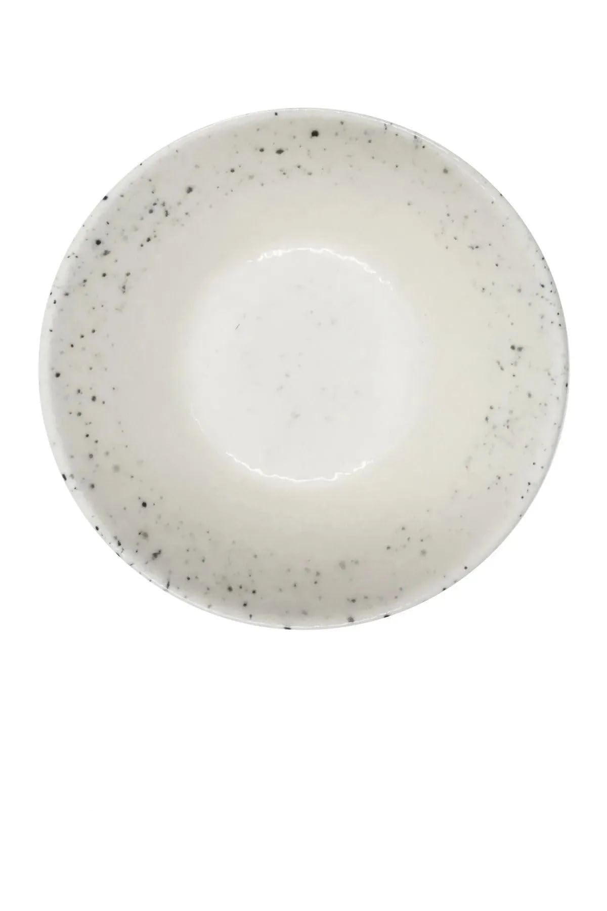 Elegante juego de cena de 18 piezas, 100% porcelana, color blanco. Incluye 6 platos de servicio (26 cm), 6 cuencos (14 cm), 6 platos (20 cm), apto para lavavajillas y microondas