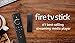 Fire TV Stick streaming media player with Alexa built in, includes Alexa Voice Remote, HD, easy set-up, released 2019