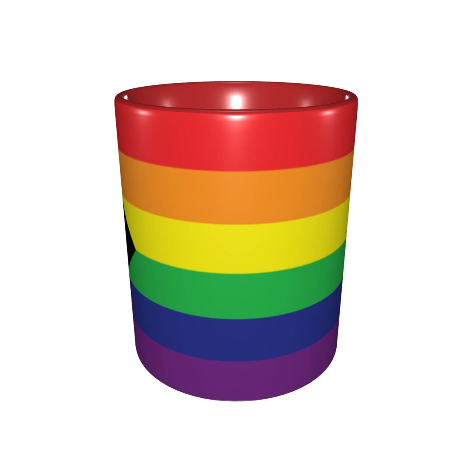 Fonhark Tazza Lesbica Lickalottapus – Tazza Da Caffè In Ceramica 325 Ml Con Stampa Su Entrambi I Lati. Design Divertente E Inclusivo, Perfetta Come Regalo Per Matrimoni LGBT.