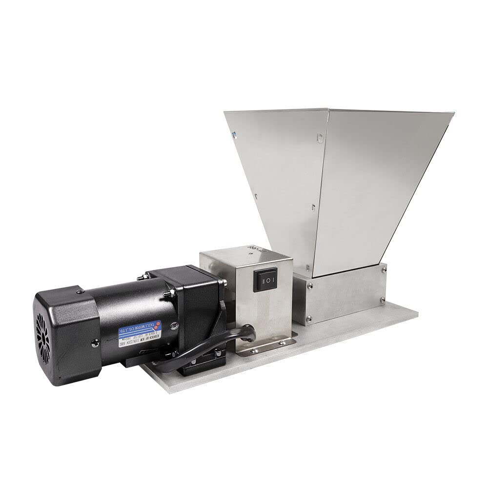 Grinder Electric Grain Mill Malt Mill Grinder Grinder Crusher Cereal Soybean Maker Homebrew - Schiacciamento uniforme 75 rpm