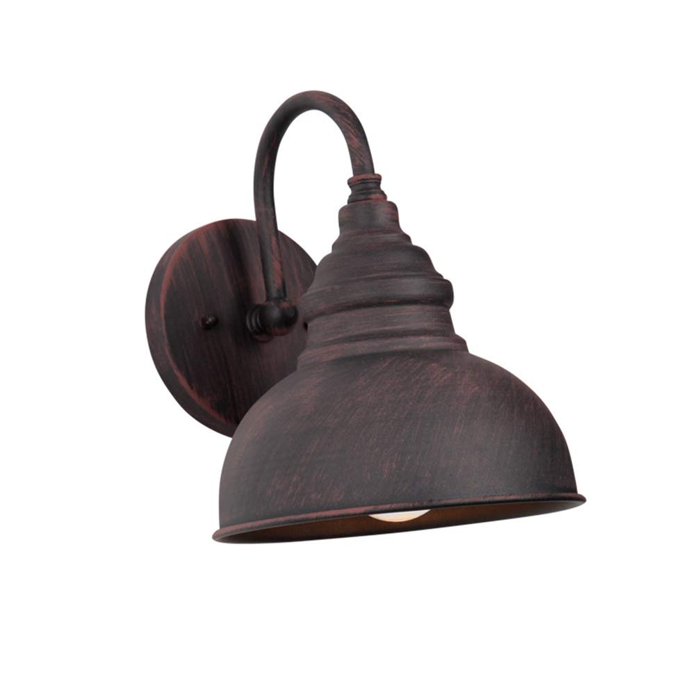 Lampe murale intérieure alliage aluminium rétro étanche pour cour