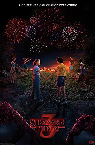 Trends International Netflix Stranger Things: Season 3 - Key Art Wall Poster, 22.375