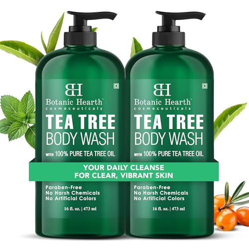 Botanic Hearth Tea Tree Body Wash 16 fl oz...