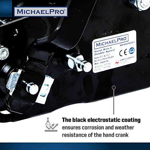 Polipasto manual MichaelPro MP009061 1875 kg miniatura 3