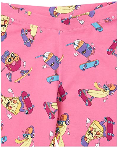 Image of Amazon Essentials Girls' Cotton Stretch Leggings, Multipacks