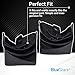 BlueStars WD8X227 & WD8X228 Dishwasher Corner Gaskets (Left & Right) Corner Baffle Replacement - Compatible with GE Hotpoint Dishwashers - Replaces PS263963 PS263964 AP2038859 AP2038860