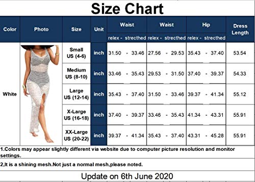 sexycherry Women's Sexy Sleeveless Swimsuit Cover Up Summer Casual See Through Sheer Long Maxi Dresses Plus Size Swimwear - Thumbnail 3