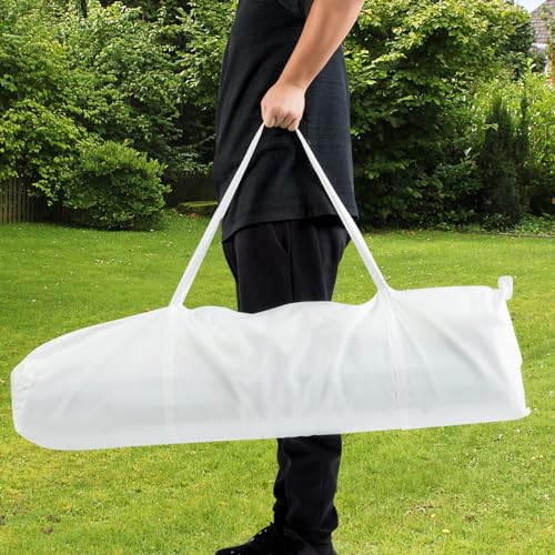 COSTWAY Pavillon 3x6m, Gartenpavillon mit 4 abnehmbaren Seitenwände & Fenstern, Partyzelt, Festzelt, Gartenzelt, UV-Schutz, für Garten, Party, Hochzeit