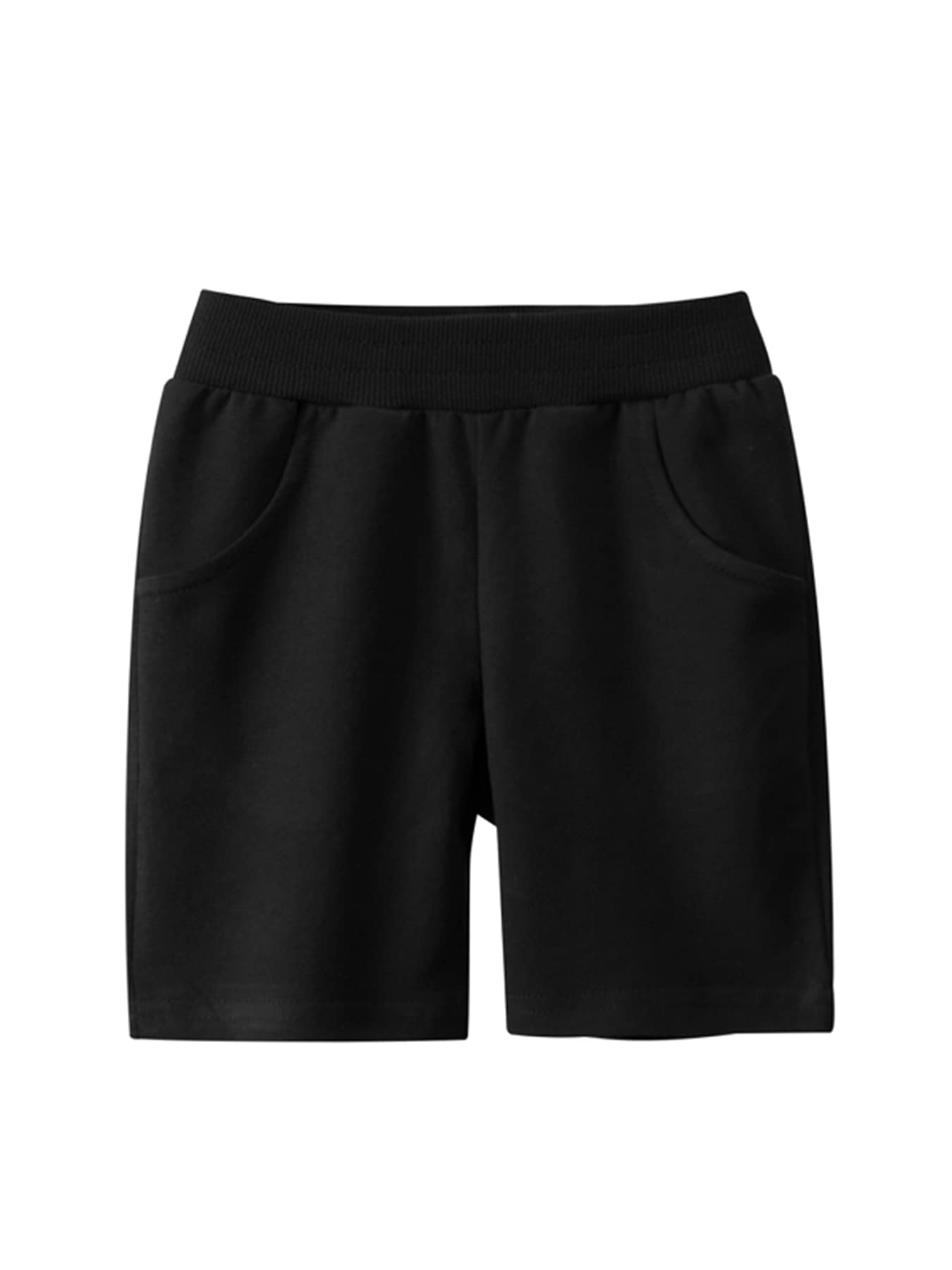 DEBAIJIA Pantalones Cortos Niño Niños Pantalon Corto para Deporte 1-12T Algodón Cintura Elástica Verano Casual Transpirable