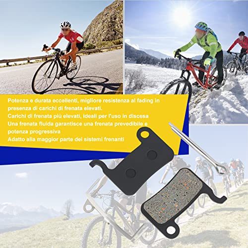 AHL 1 coppia di pastiglie freni semi-metalliche