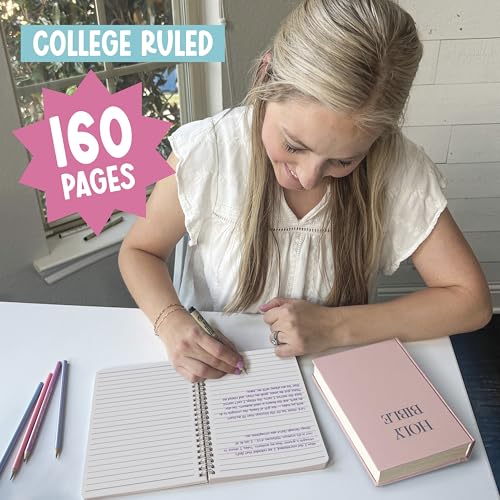 Journaux chrétiens Hadley Designs en kraft pour notes bibliques et prières