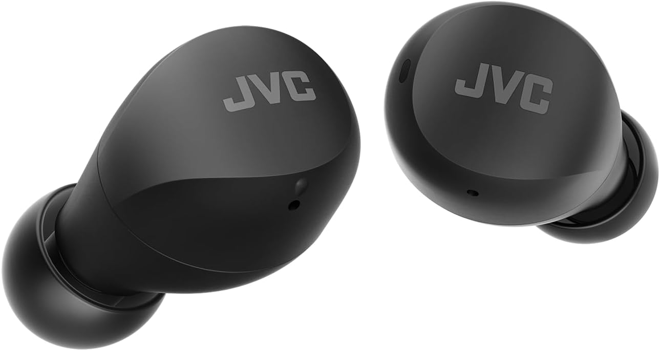 JVCHA-Z66T-B Gumy Mini True Wireless Earbuds, 23 Hours Playback, Bluetooth 5.1, Compact and Lightweight, Water Resistance (IPX4), Black