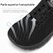 Imagen de FitVille Zapatillas Running Hombre Extra Anchas Sneakers Ligeros Deportivas Respirable Zapato Caminar para Interior Exterior Negro 42 EU Ancho