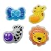 Child Reusable Animal Shaped Cold Packs-Set of 4(Elephant,Giraffe,Zebra,Lion)