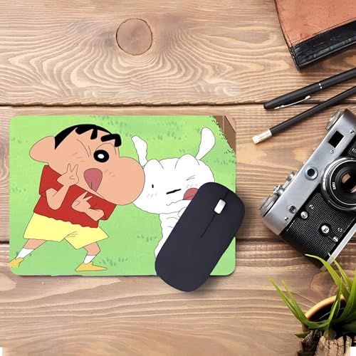 Image of Anime Gaming Mouse Pad, Non-Slip Rubber Base, Ultra-Low Friction High Durability, Waterproof Mouse Mat, Anti-Slip Base, Mousepad 7.5 inch X 9 inch (009)