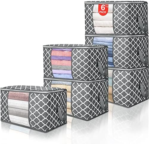 90 L Large Storage Bag Clothes Storage Organizer with