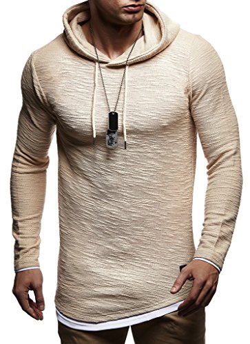 Leif Nelson LN8120 Men's Oversized Hoodie Sweatshirt