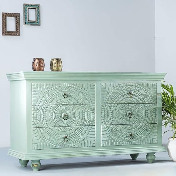 TRC expo Storage Cabinet with Drawers | Chest of Drawers Wooden for ...