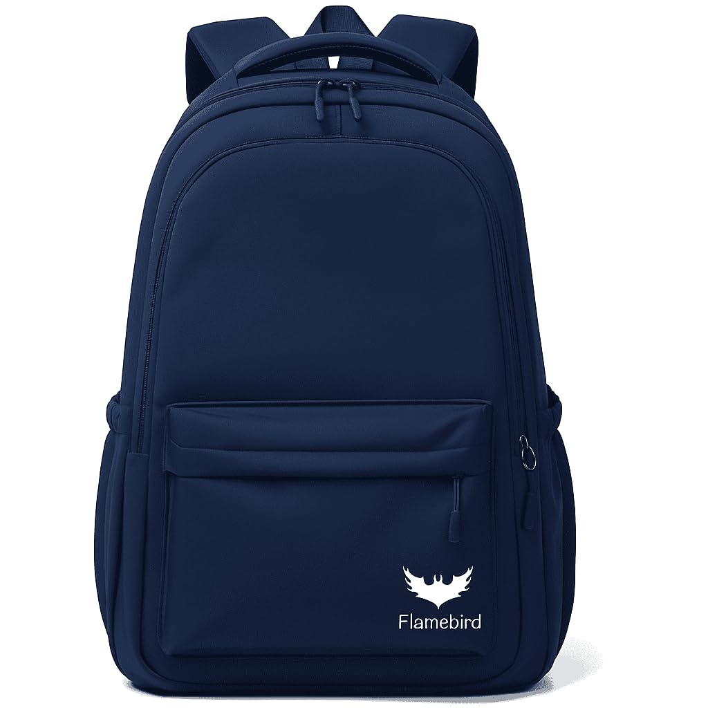 flamebird Sophisticated Urban Elegance Women's Backpack | Daily Use | Lightweight Travel Backpack (Blue)-picture-32