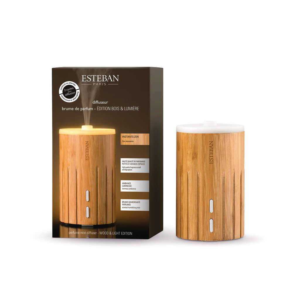 Esteban CMP-152 Diffuseur brume de parfum Édition Bois et Lumière