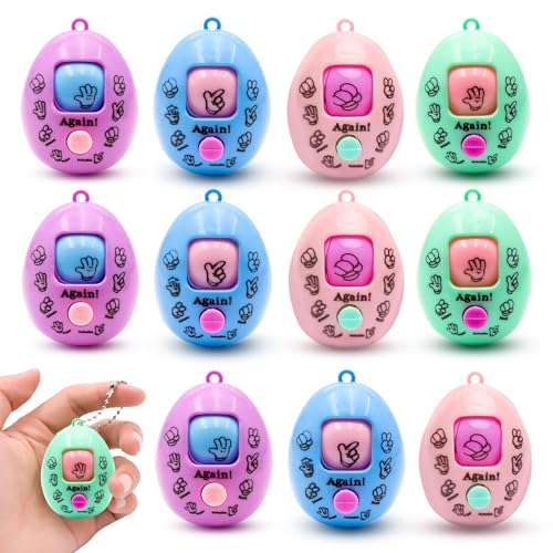 KQDRAVINE Conjunto de 12 porta-chaves de aniversário papel ou tesouras, porta-chaves, pequenos presentes, lembranças para festas de aniversário, lembranças