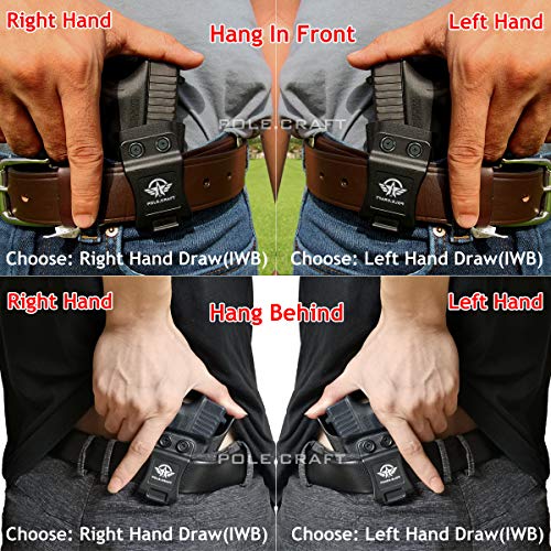 Holster Ruger SR9 de qualité supérieure en Kydex robuste avec découpe laser précise - 7