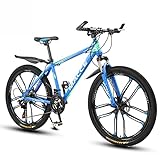 vélo 24 pouces occasion  Vélo de montagne professionnel pour femmes/hommes 26 pouces VTT vélos 21/24/27 vitesses cadre en acier au carbone léger Suspension avant,P,24 speed
