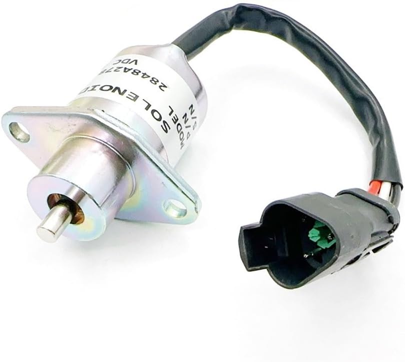 12V Fuel Shutoff Solenoid For CAT 246 Skid Steer 172-7209 173-1338 2848A278 1457906