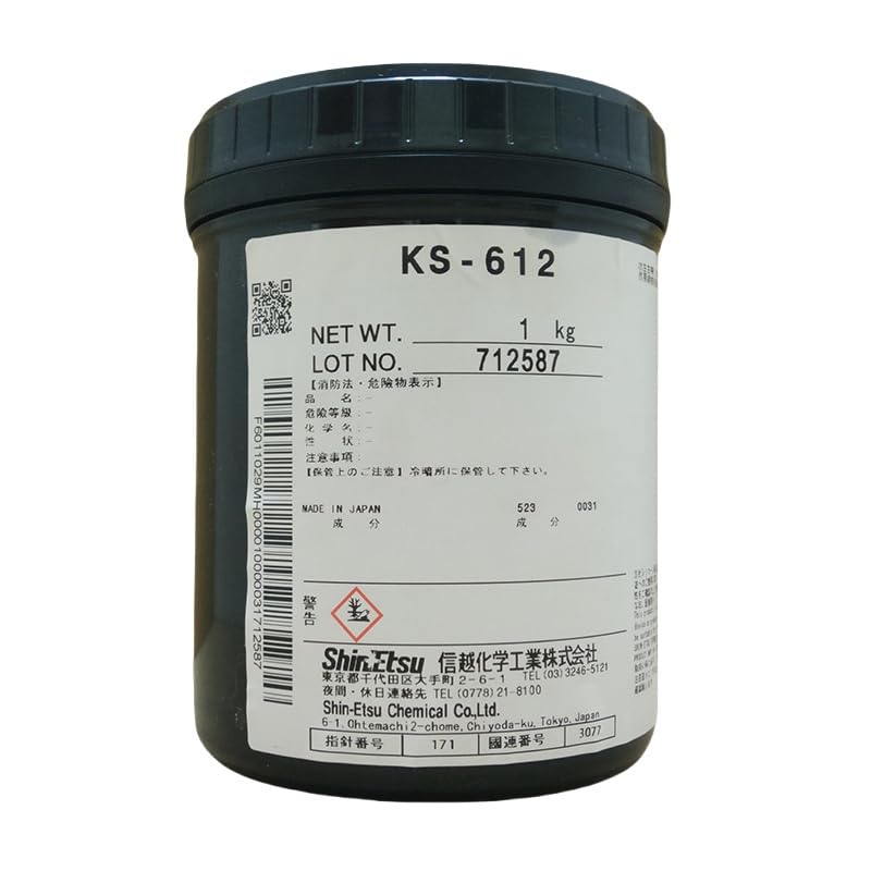 Shin-ETSU KS-612 Thermal Paste, Heat-Resistant Potting Compound, Thermal Grease for 1kg