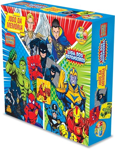 Jogo da Memória liga dos defensores