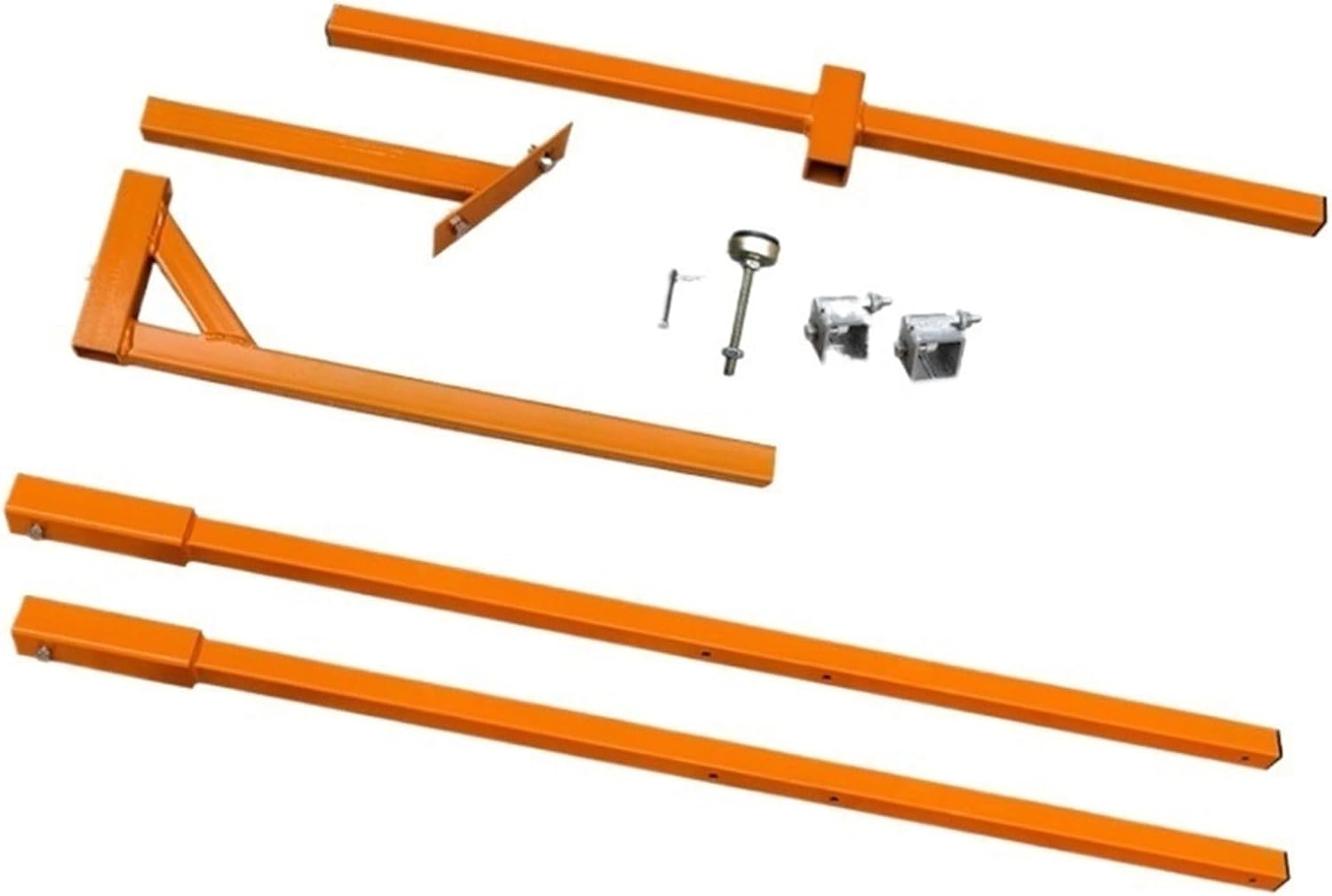 High-Altitude Air Conditioner Installation Tool Set - Dual-Locking Hand Winch & Special Bracket for 5HP Units - Essential HVAC Equipment for Safe Installations