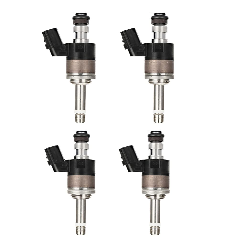 Riloer 4pcs motor de reemplazo de inyectores de combustible, compatible con H0NDA Fit 1.5L 2015 2016 2017 2018 2019, 160105R1305 16010-5R1-315 160105R1315