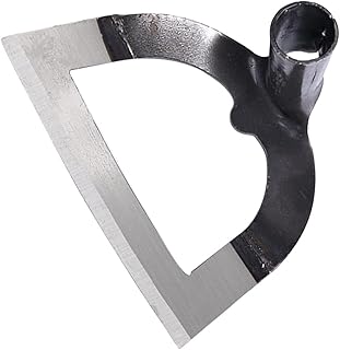 DOITOOL Enxada manual de substituição para enxada ferramenta de jardim para serviço pesado enxadas de jardinagem oca plantação de rebentos agrícolas ferramenta de escavação de ervas daninhas Cabeça de enxada para agricultura