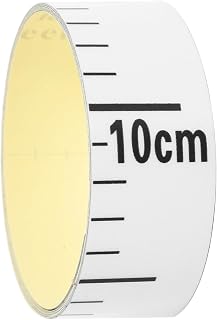 STOBAZA Water Level Gauge Sticker Self-adhesive Aluminum Plate Sticker for Easy Measurement