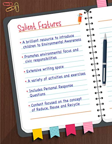 Image of English Handwriting Practice | Normal Font | English Writing Book 4 - Clean Surroundings Story Writing for Kid | Activities - Colouring and Crosswords [Paperback] Woodsnipe Publishing House