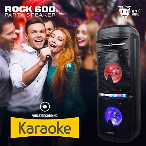 Image of Ant Audio Rock 600 60 Watt Wireless Bluetooth Party Speaker (Black)