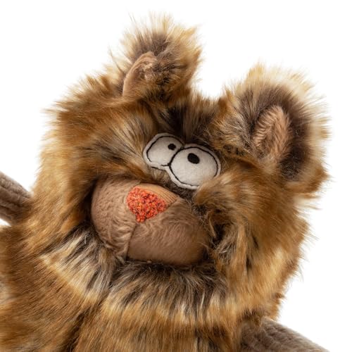 SIGIKID 38456 Fritten Fritze Beasts Town Kinder und Erwachsene Kuscheltier empfohlen ab 3 Jahren braun, groß