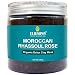 Moroccan All Natural Rhassoul Clay Rose Water Face & Hair Mask - Cruelty-Free Detoxifying Organic Ghassoul, Deep Pore Minimiser, Cleanser & Conditioner