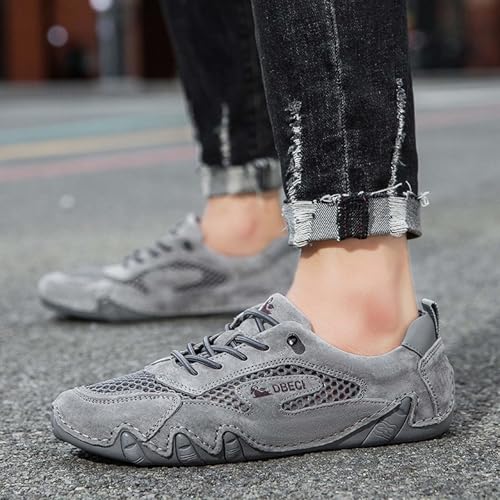 Men's Breathable Slip-On Casual Shoes Lightweight Comfortable Walking Loafers for Outdoor Travel Daily Wear with3