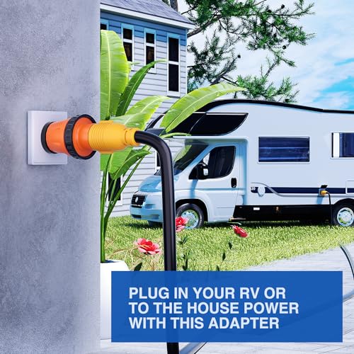 Image of Nilight 30 Amp to 30A RV Power Adapter Twist Locking Connector