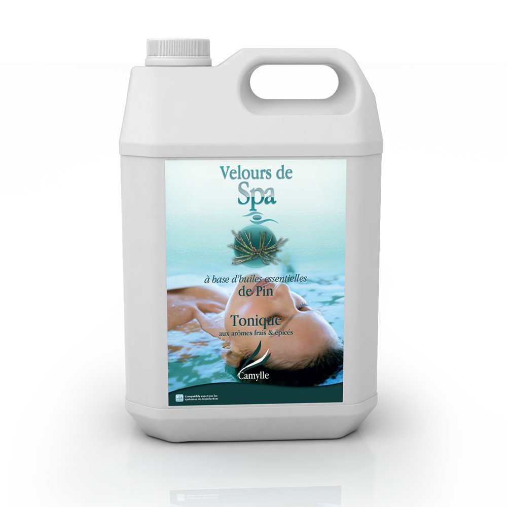 Camylle - Hot Tub Fragrance Pine - Spa Fragrance Made from 100% Pure and Natural Essential Oils - Invigorating with Fresh and Spicy Aromas - 5000ml