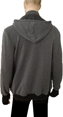 Miniatura 4 de Chaqueta canguro para hombre para papá y bebé, sudadera con capucha