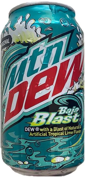 Mountain Dew Baja Blast 355ml Piece