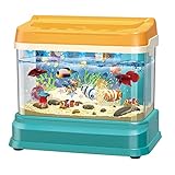 Una variedad de modelos de peces diferentes permiten a los niños aprender más sobre los animales marinos.