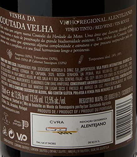Vinho Monte da Ravasqueira Vinha da Coutada Velha Tinto 750ml