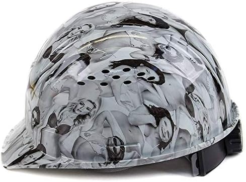 RK-HP34-LADIES Patterned Hard Hat Cap Style with 4 Point Ratchet Suspension (Ladies)