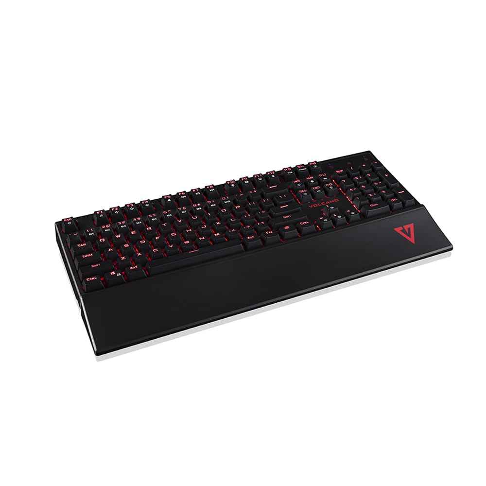 Modecom 00085 gioco meccanico della tastiera Volcano Gamer (Blue Switch) US Layout