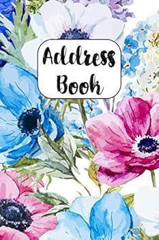 Address Book : Cute Address Book with Alphabetical Organizer, Names, Addresses, Birthday, Phone, Work, Email and Notes