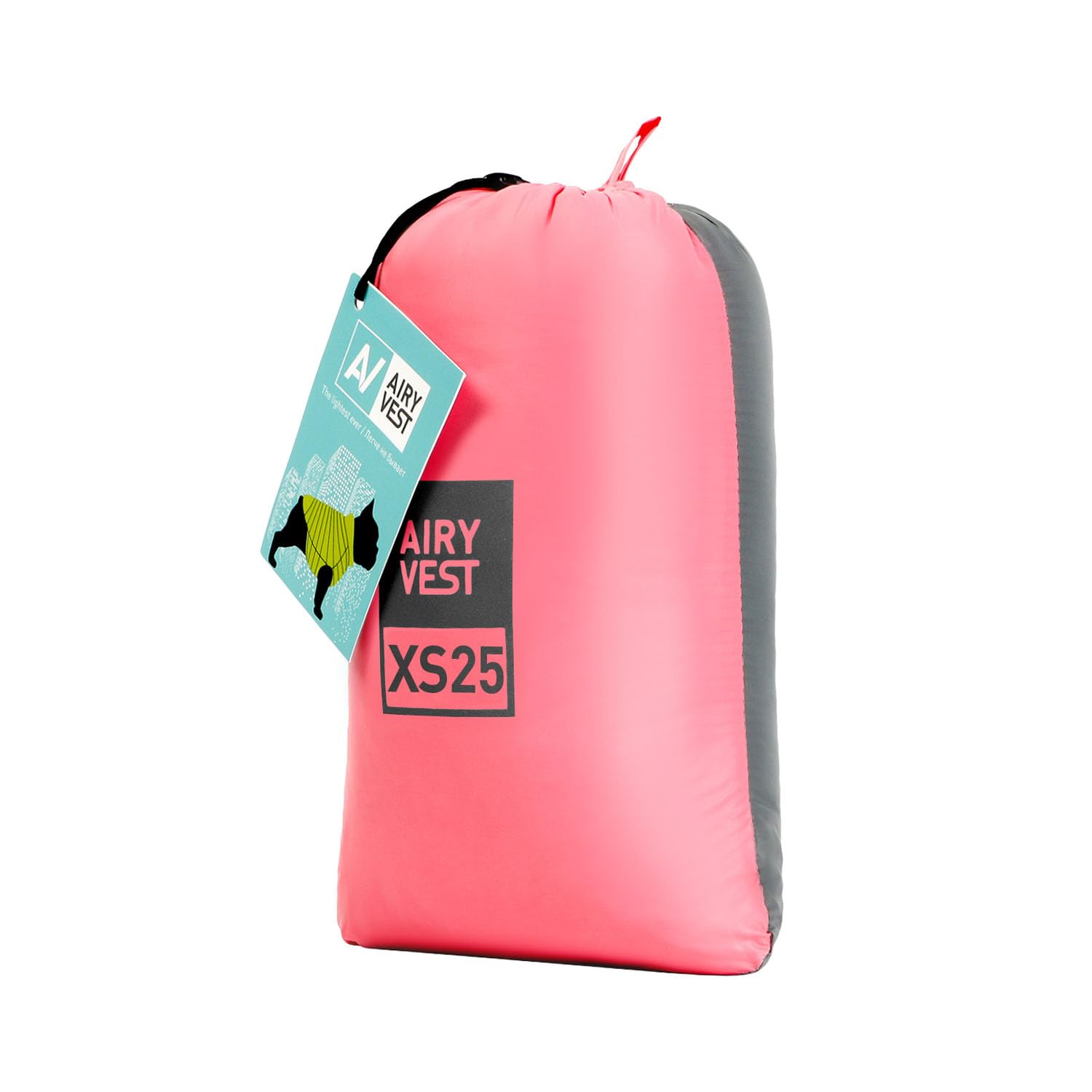 AirVest Reversible Hundekleidung, Hundejacke, Hundemantel, Wasserdicht, Windichte, +Praktische Tasche, Hellgrün + Blau, Größe XS: 25x38x30 cm